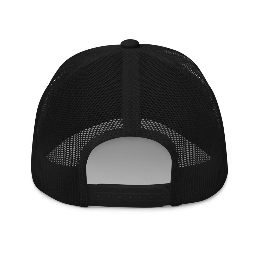 RELENTLESS TRUCKER CAP - BLACK